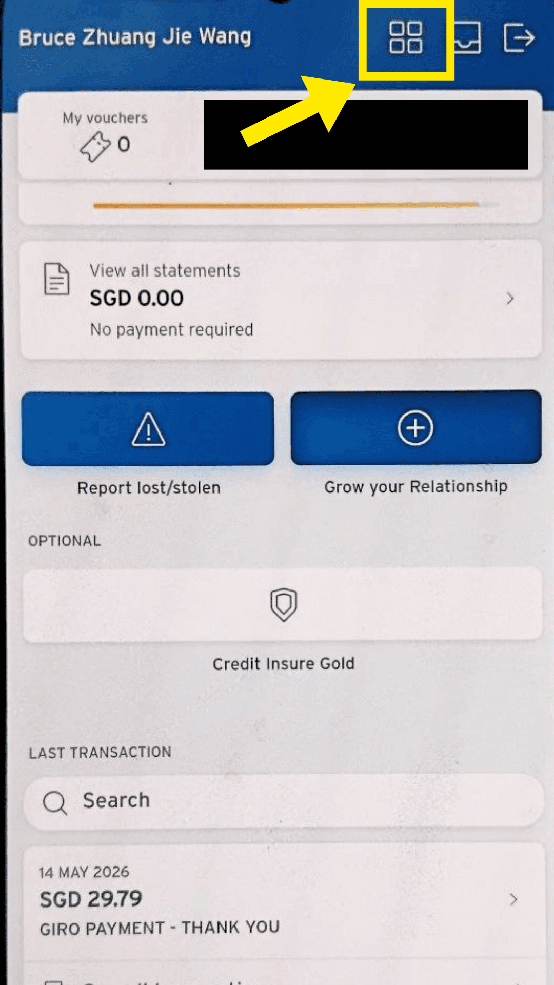 Citibank step 2
